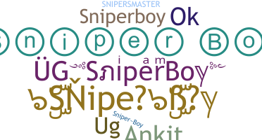 Apelido - SniperBoy