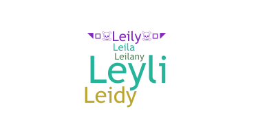Apelido - Leily