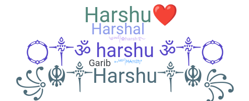 Apelido - Harshu