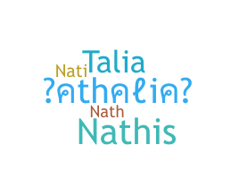 Apelido - Nathalia
