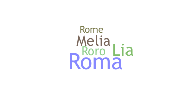 Apelido - Romelia