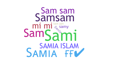 Apelido - Samia