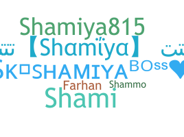 Apelido - Shamiya