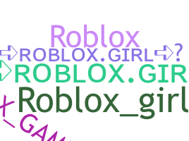 Apelido - RobloxGirl