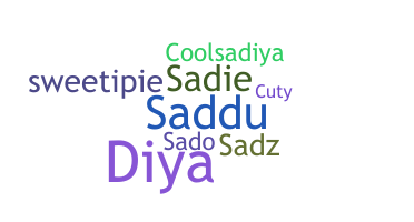 Apelido - Sadiya