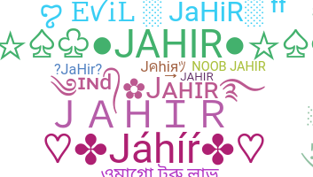 Apelido - Jahir