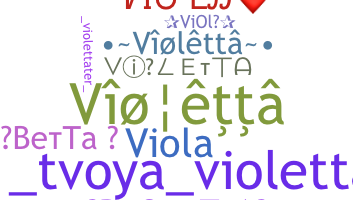 Apelido - Violetta