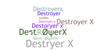 Apelido - DestroyerX