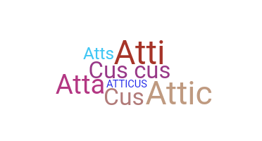 Apelido - Atticus