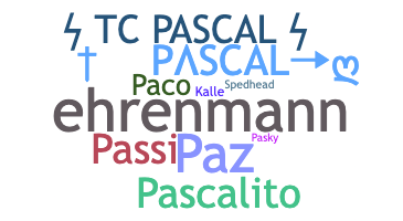 Apelido - Pascal