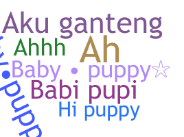 Apelido - babypuppy