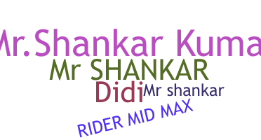 Apelido - MrShankar
