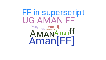 Apelido - AMANFF