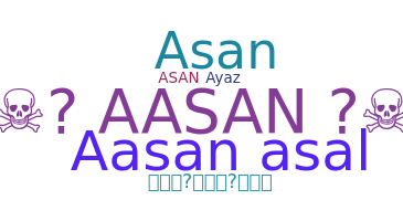 Apelido - Aasan
