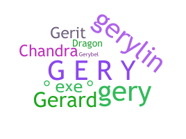 Apelido - Gery