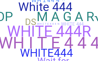 Apelido - WHITE4444