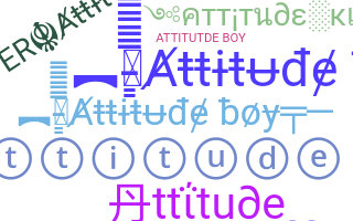 Apelido - Attitudeboy