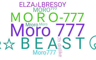 Apelido - MORO777