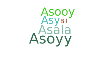 Apelido - asoy