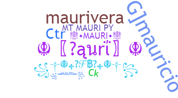 Apelido - Mauri