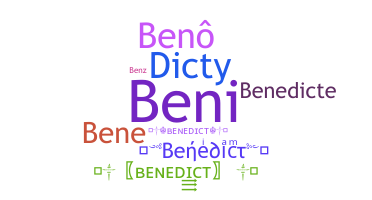 Apelido - Benedict