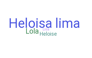 Apelido - Heloisa