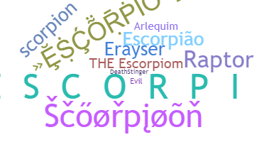 Apelido - escorpion
