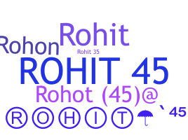 Apelido - Rohit45