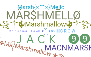 Apelido - Marshmallow
