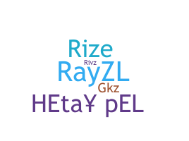 Apelido - Rayz