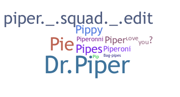 Apelido - Piper