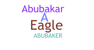 Apelido - Abubaker