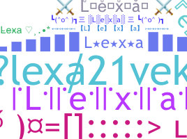 Apelido - lexa21vek