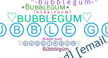 Apelido - bubblegum