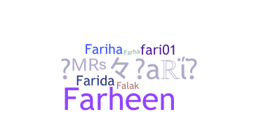 Apelido - Fari