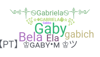 Apelido - Gabriela