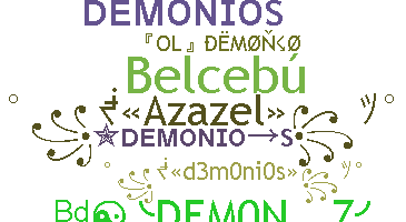 Apelido - demonios