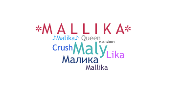 Apelido - Malika