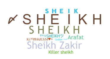 Apelido - Sheikh