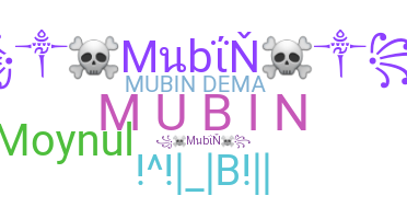 Apelido - Mubin
