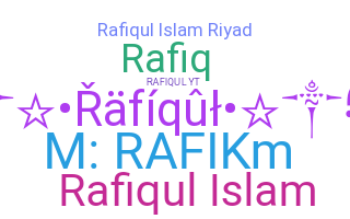Apelido - Rafiqul