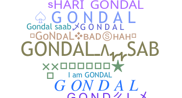 Apelido - Gondal
