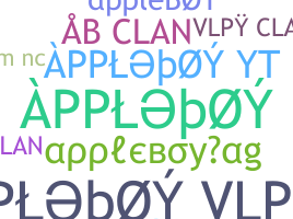 Apelido - Appleboy
