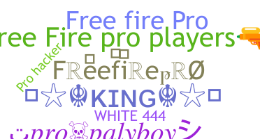 Apelido - freefirepro