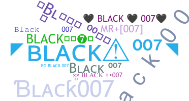 Apelido - Black007