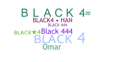 Apelido - BLACK4