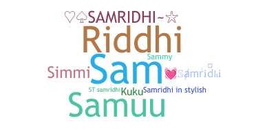 Apelido - Samridhi