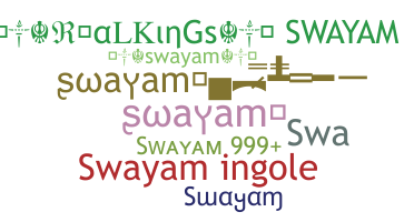 Apelido - Swayam