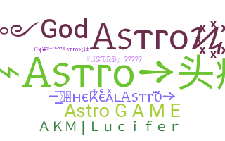 Apelido - Astro