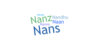 Apelido - Nandana
